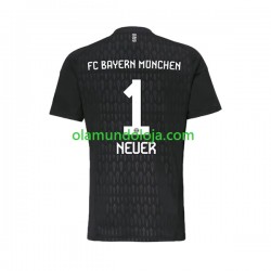 Camisola Bayern de Munique Manuel Neuer 1 Guarda-redes Homem Equipamento Primeiro 2023-2024 Manga Curta